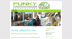 Desktop Screenshot of funkygreenvoyager.co.nz